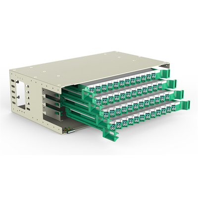 Pull Out Module Digital Distribution Frame , 96 Core Fiber Optic Patch Panel