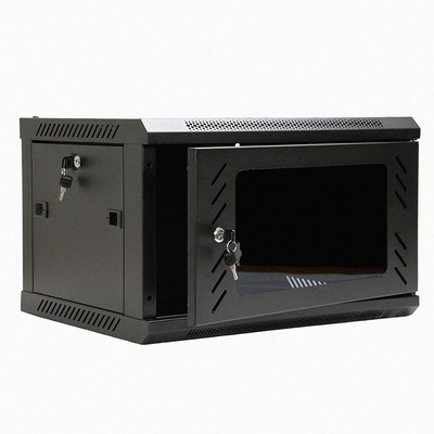 19 Inch Small Wall Mount Network Rack OEM Supported CE / ROHS Certification