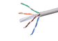 CAT6 23AWG 4 Twisted Pair Bulk CAT Cable Color Coded High Speed For Data