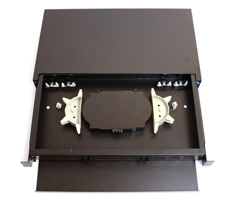 Preloaded Power Distribution Frame F Type Adapter Plates For Network Cabinet Room