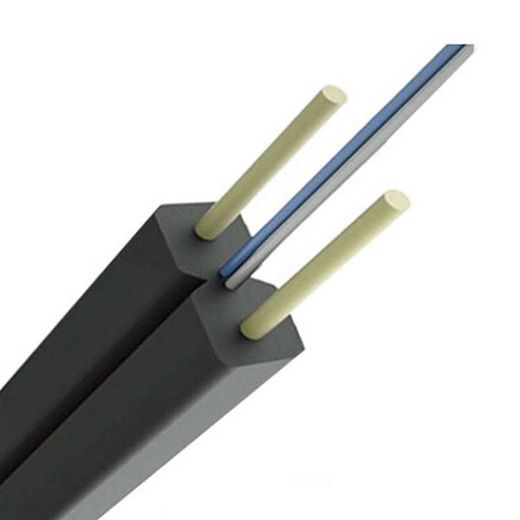 GJXFH Indoor FTTH Bow Type Fiber Drop Cable Fiber Network Cable RoHS / CE