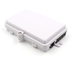 White 4 Ports Fiber Optic Termination Box For FTTH / FTTO / FTTB Network