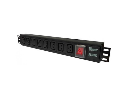 C19 Sockets Data Cabinet PDU Power Distribution Unit IEC Standard 4 - 20 Ports