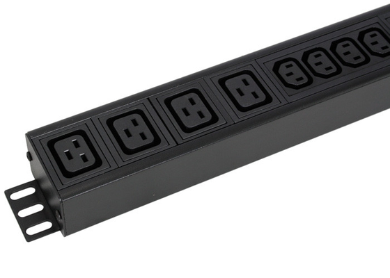 C19 Sockets Data Cabinet PDU Power Distribution Unit IEC Standard 4 - 20 Ports