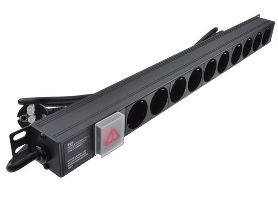 Euro Schuko Socket PDU Power Distribution Unit Vertical Installation PDU 19 " 1U Size