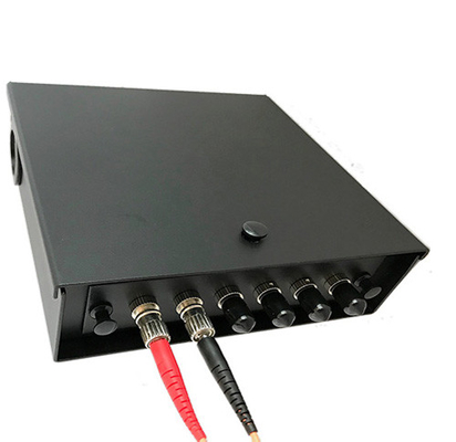 LightWeight Rack Mount Fiber Termination Box , Aluminum Ftth Distribution Terminal Box 1 Panel