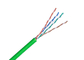 Temporary Lan Cable Bulk Cat5e Cable , CCA Conductor Shielded Cat5e Cable PVC Jacket