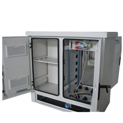 Telecom Communication Network Equipment Rack Aluminum Enclosure Double Layer